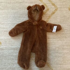 NWT Carter’s Baby “Bear” Sherpa Jumpsuit
